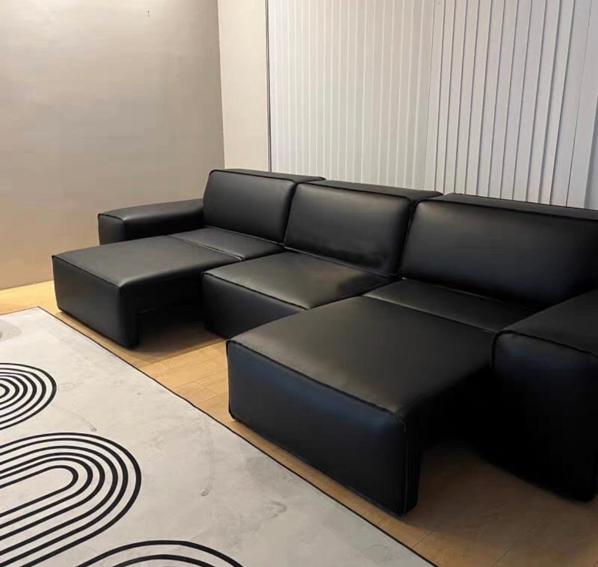 Home Atelier Kingston Electric Motorized Leather Sofa Bed