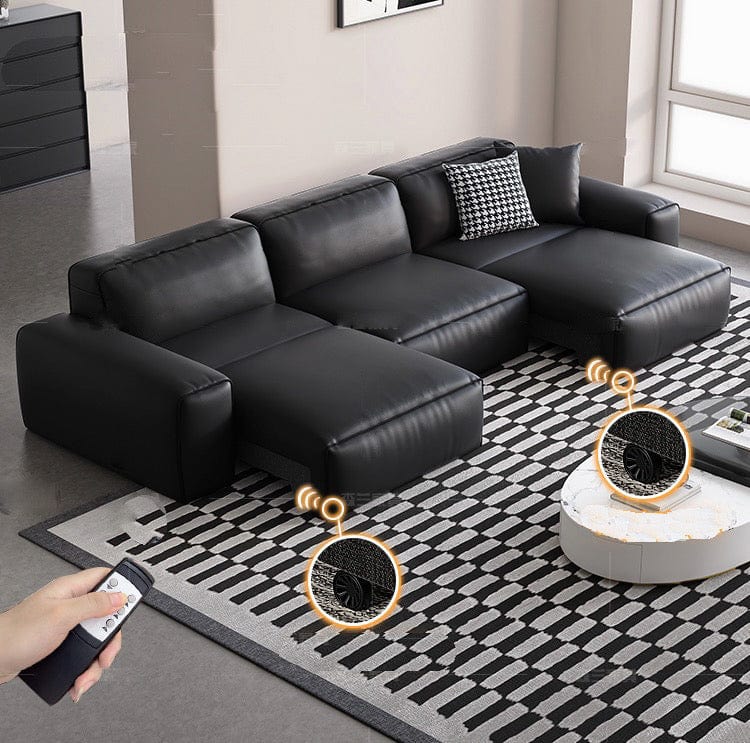Home Atelier Kingston Electric Motorized Leather Sofa Bed