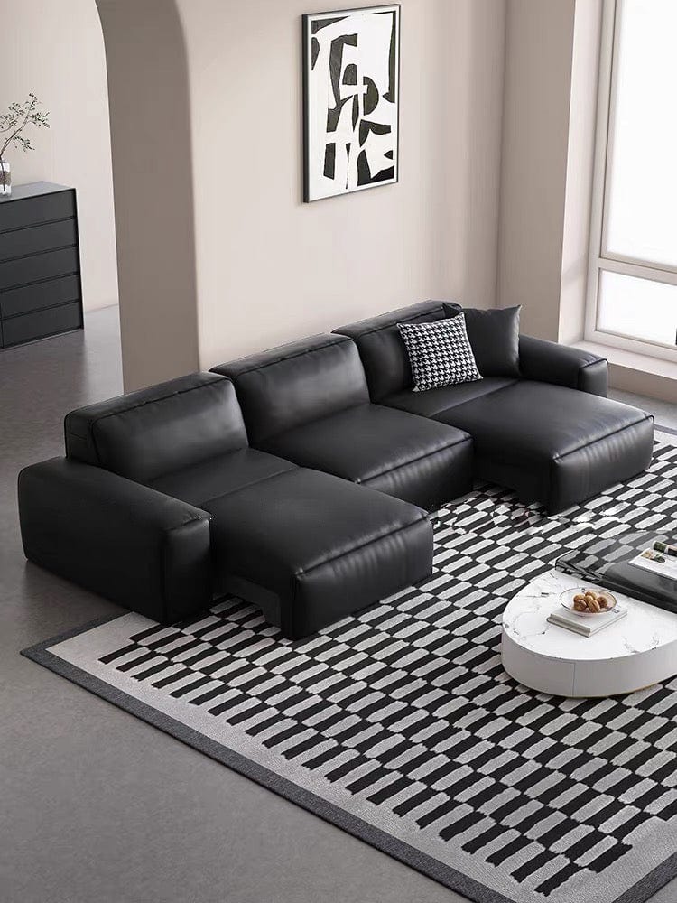 Home Atelier Kingston Electric Motorized Leather Sofa Bed