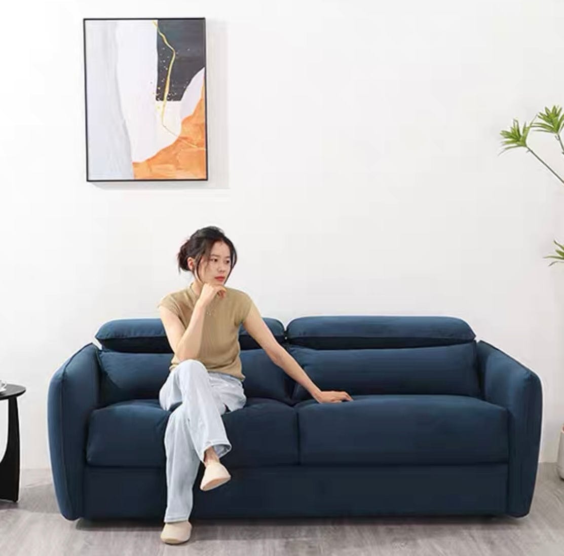 Home Atelier Kira Foldable Sofa Bed with Mattress