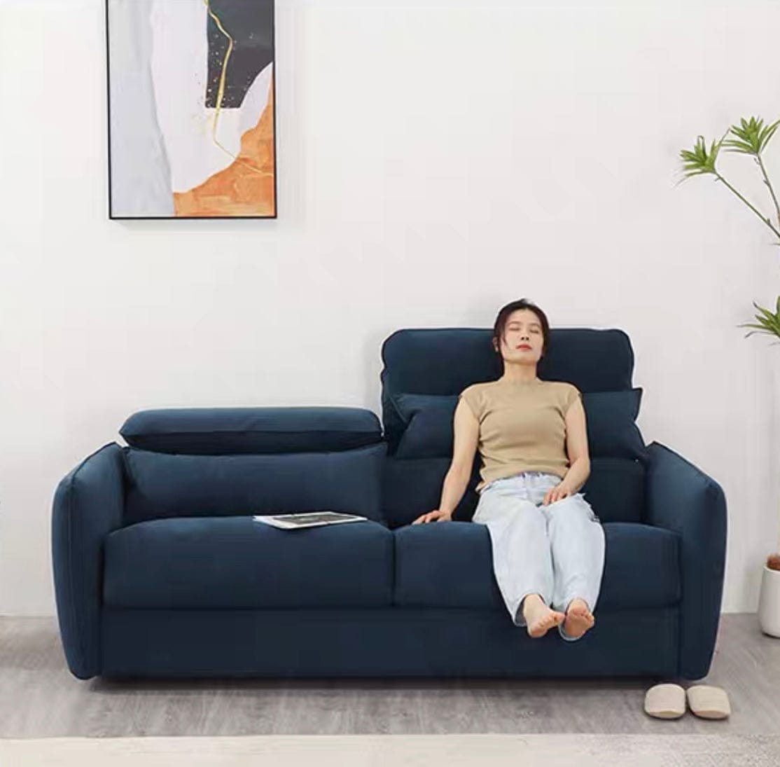 Home Atelier Kira Foldable Sofa Bed with Mattress