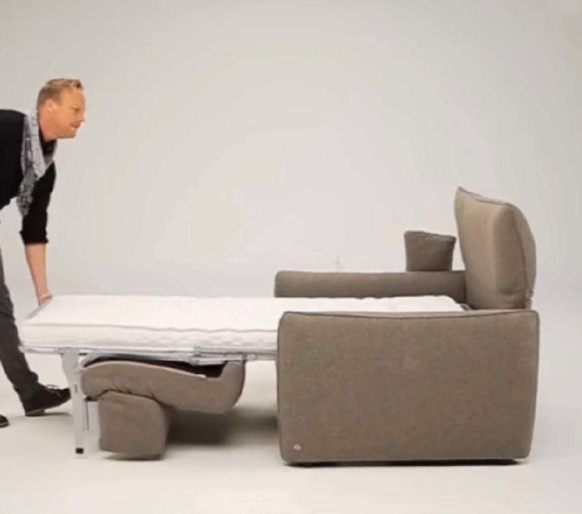 Home Atelier Kira Foldable Sofa Bed with Mattress
