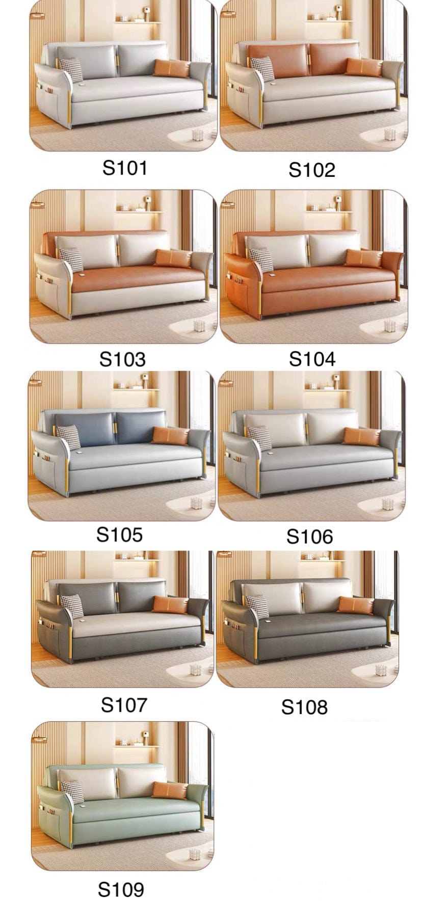 Home Atelier Kristen Electric Sofa Bed