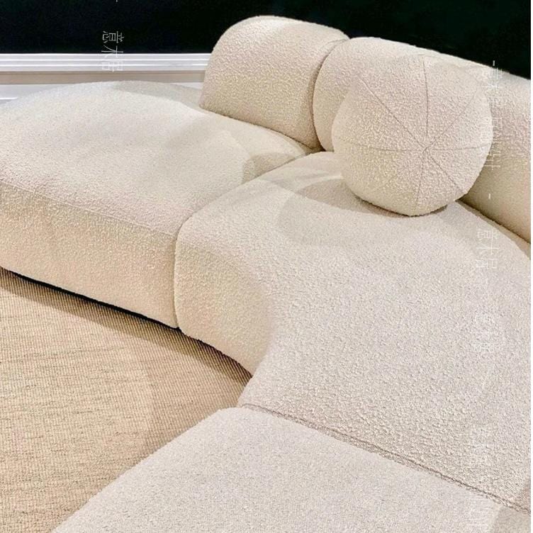 Home Atelier Lacos Performance Boucle Curve Sofa