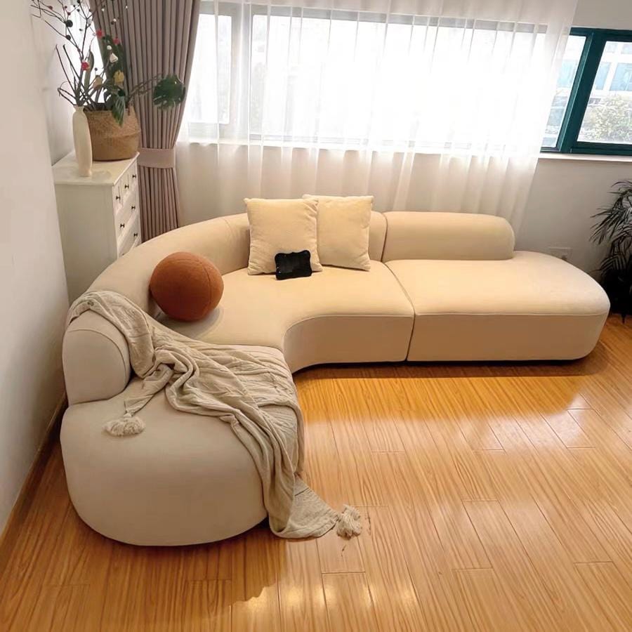 Home Atelier Lacos Performance Boucle Curve Sofa
