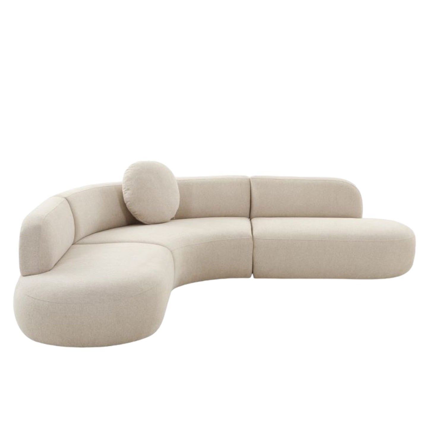 Home Atelier Lacos Performance Boucle Curve Sofa