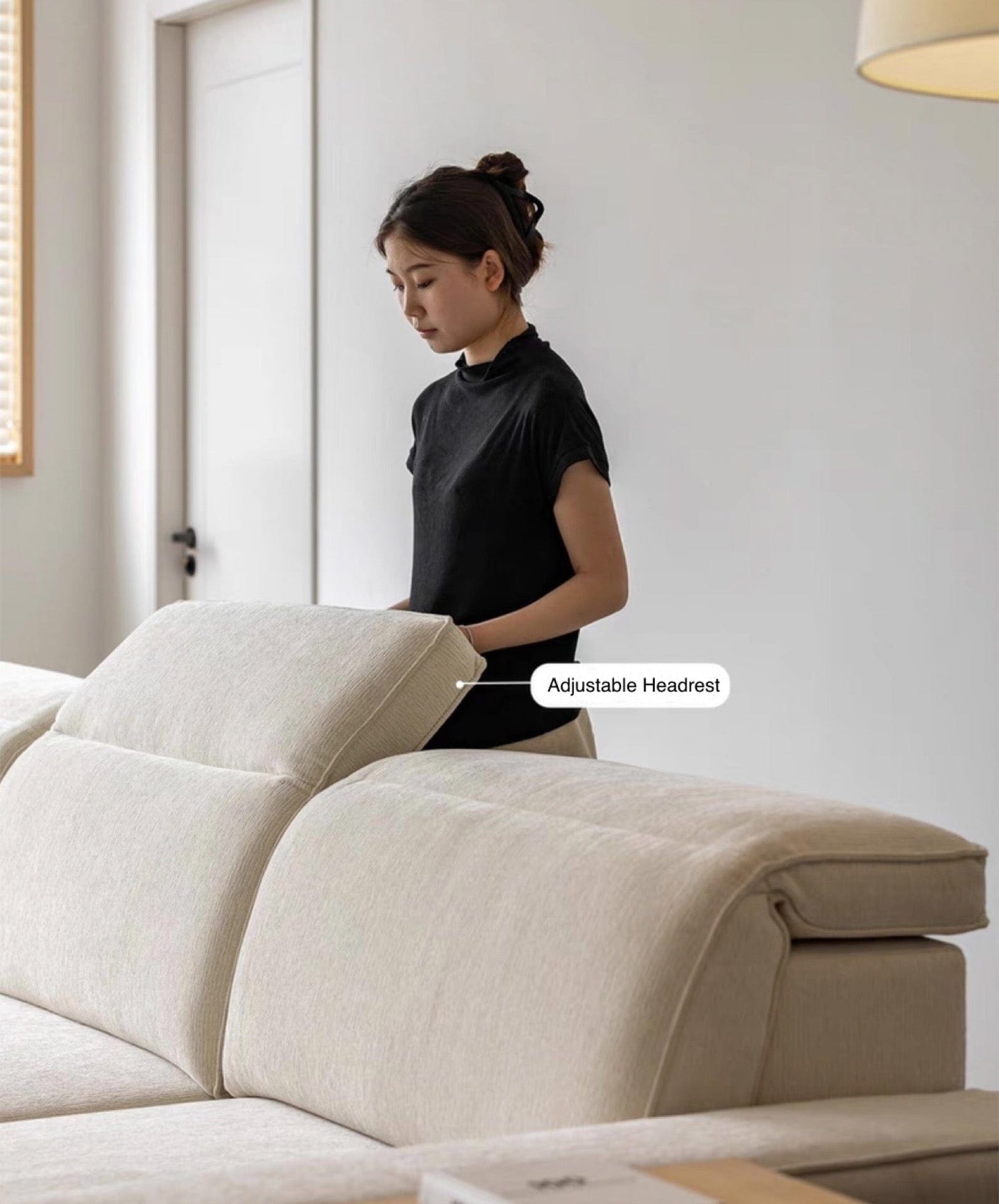 Home Atelier Laura Scratch Resistant Electric Sofa Bed