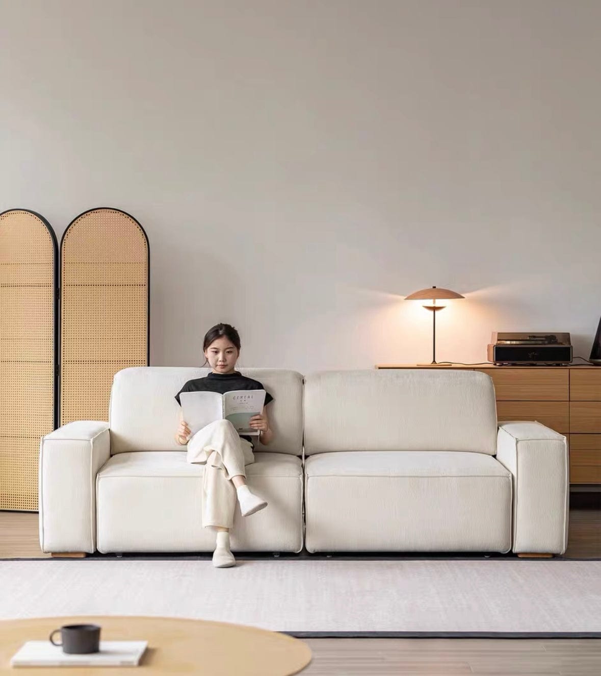 Home Atelier Laura Scratch Resistant Electric Sofa Bed