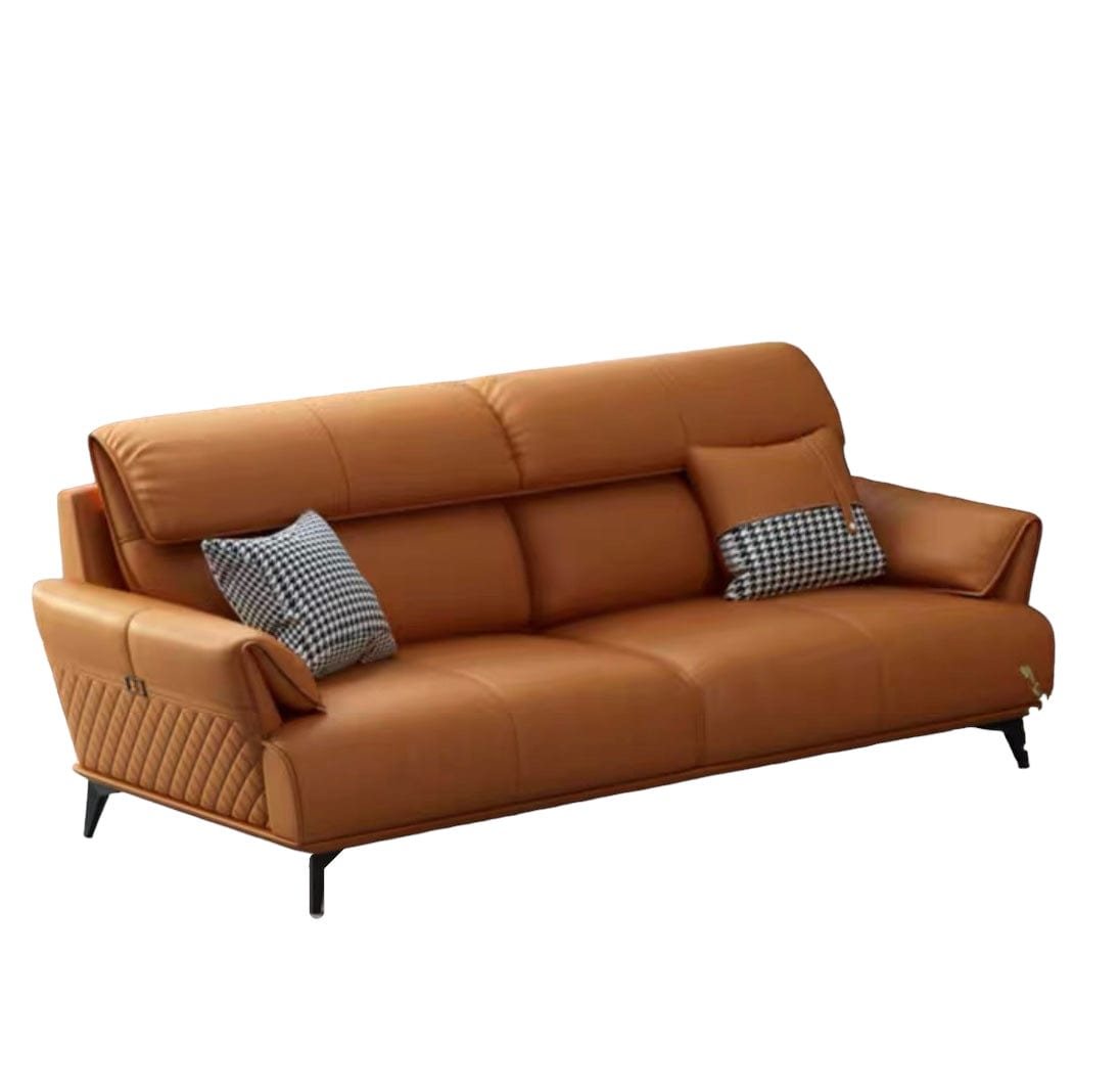 Home Atelier Lawrence Leather Sectional Sofa
