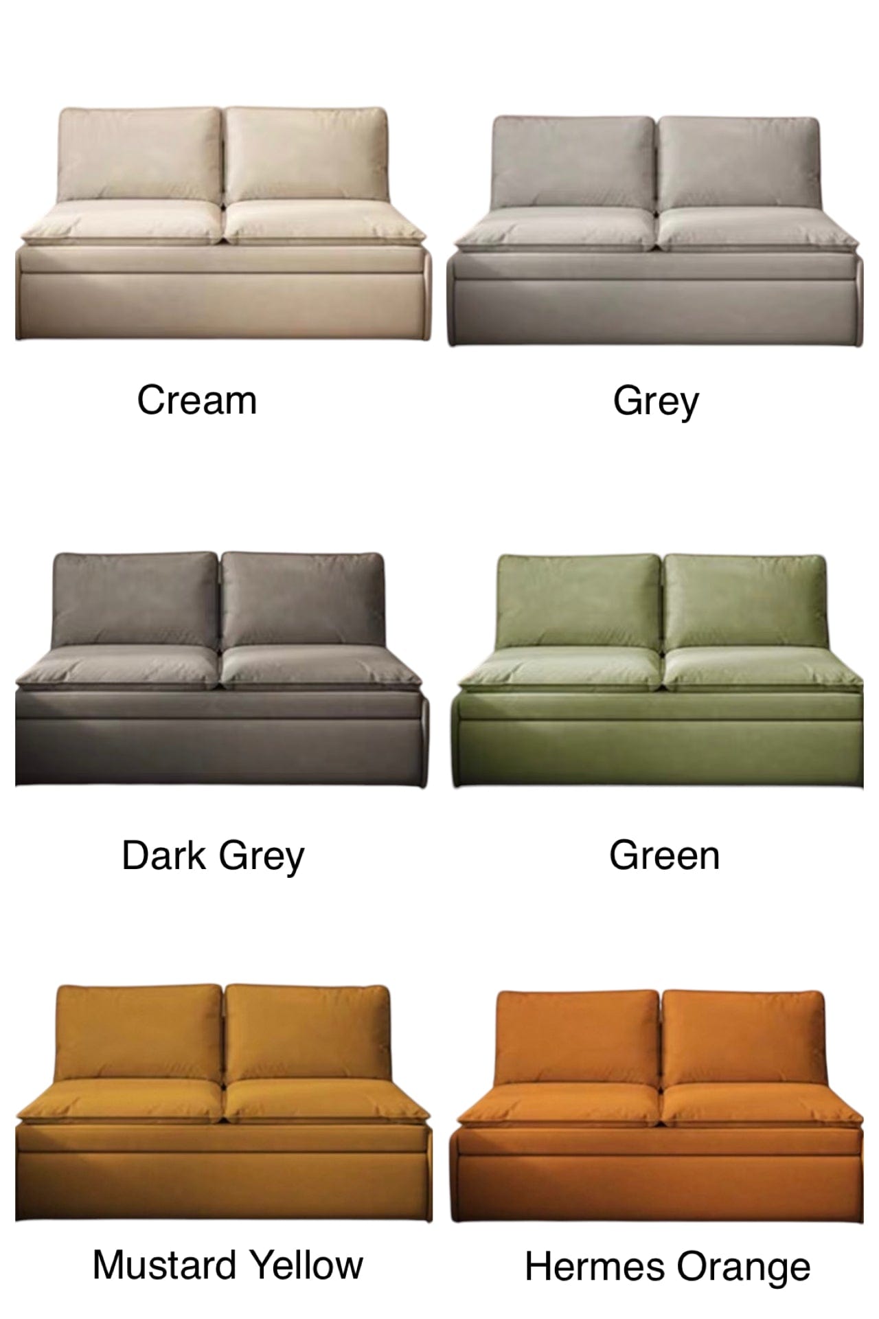 Home Atelier Leah Scratch Resistant Foldable Sofa Bed