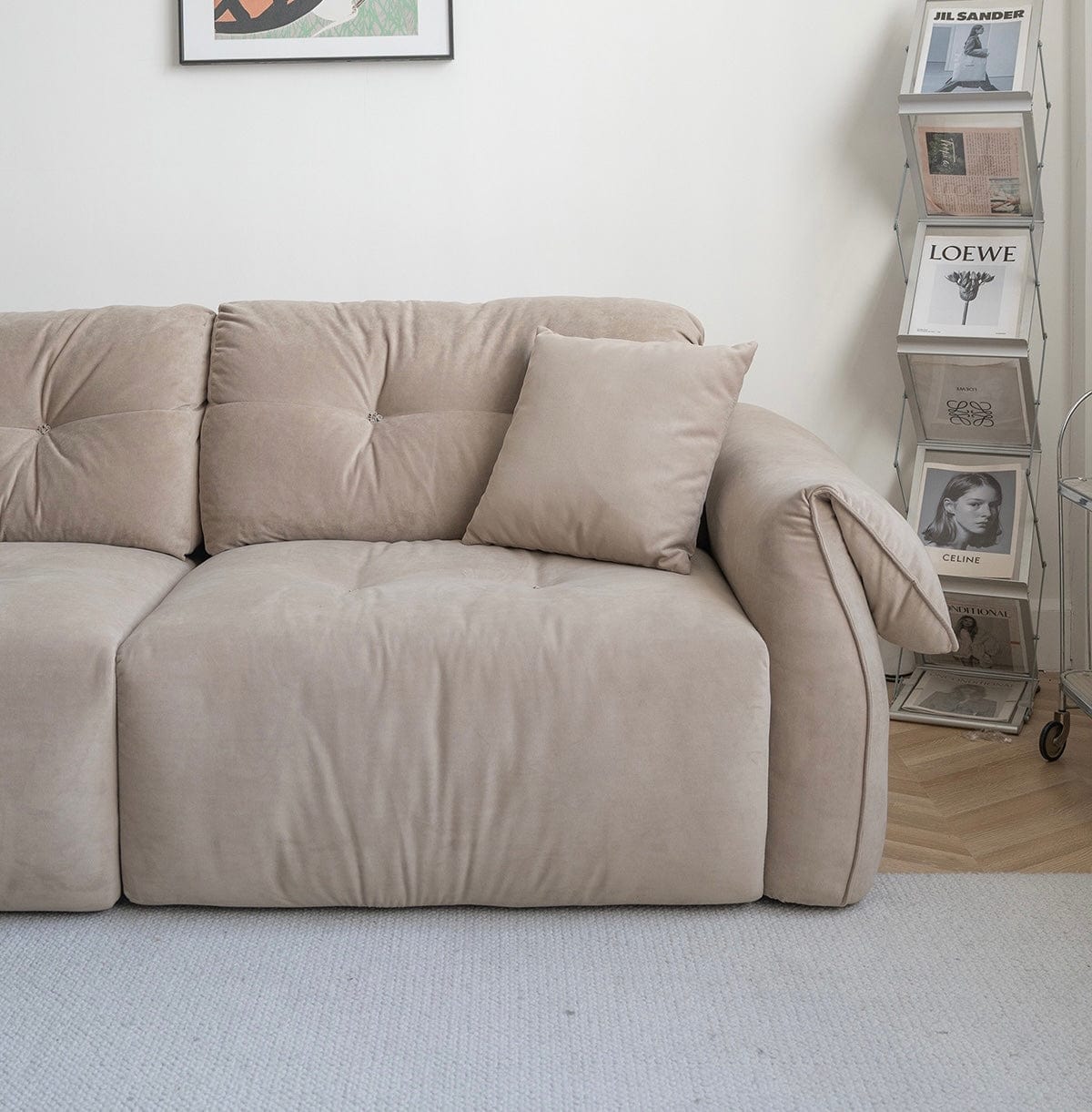Home Atelier Leanne Scratch Resistant Electric Sofa Bed