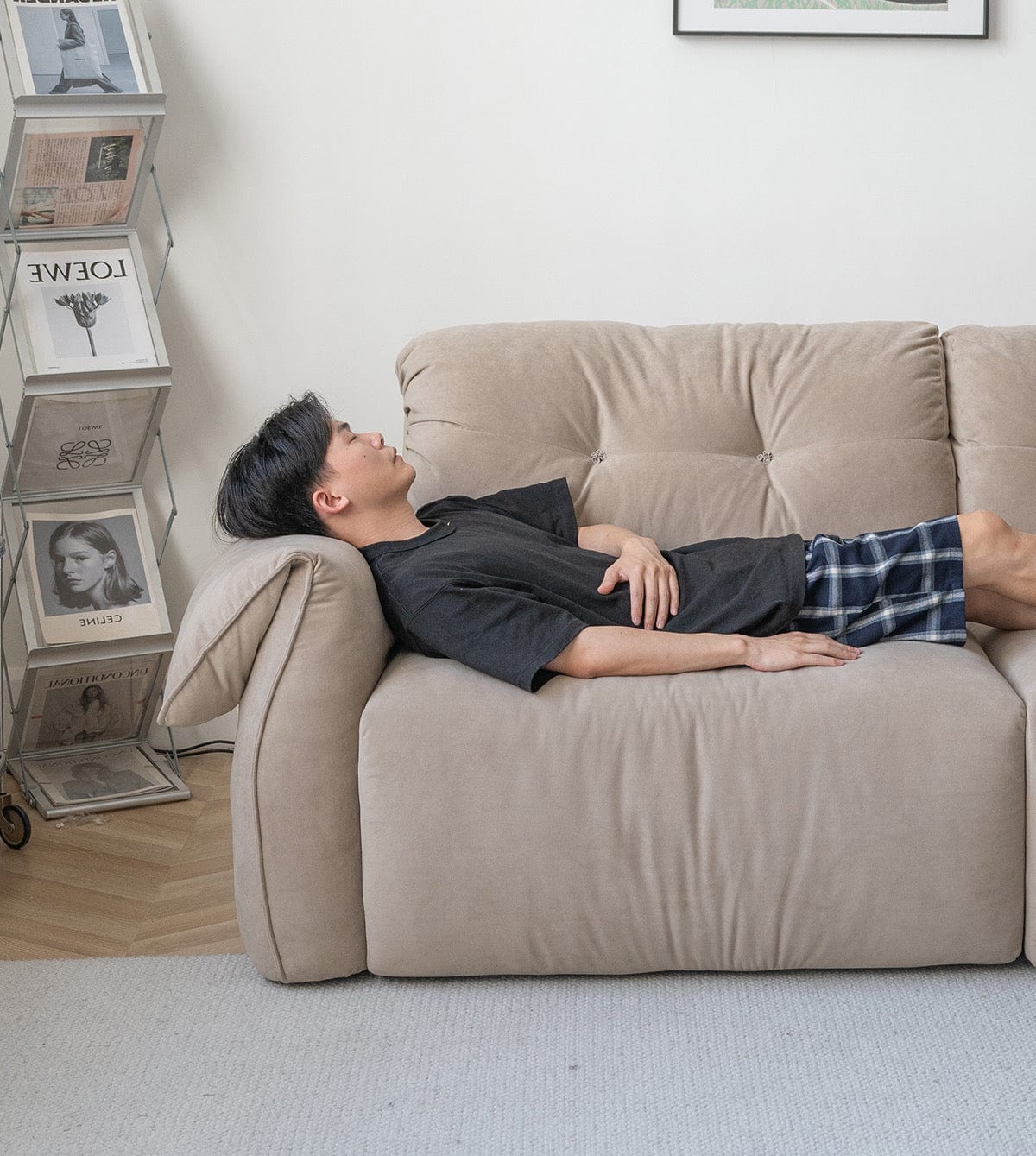 Home Atelier Leanne Scratch Resistant Electric Sofa Bed