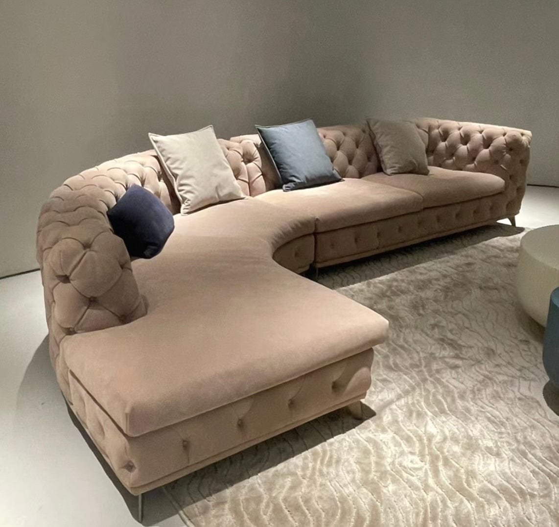 Home Atelier Leo Tufted Sectional Sofa