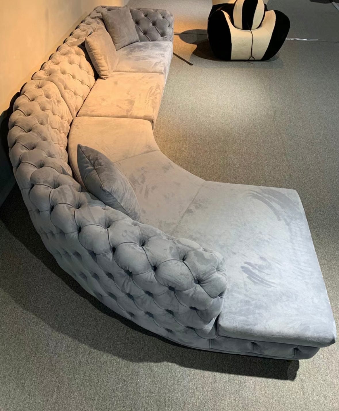 Home Atelier Leo Tufted Sectional Sofa