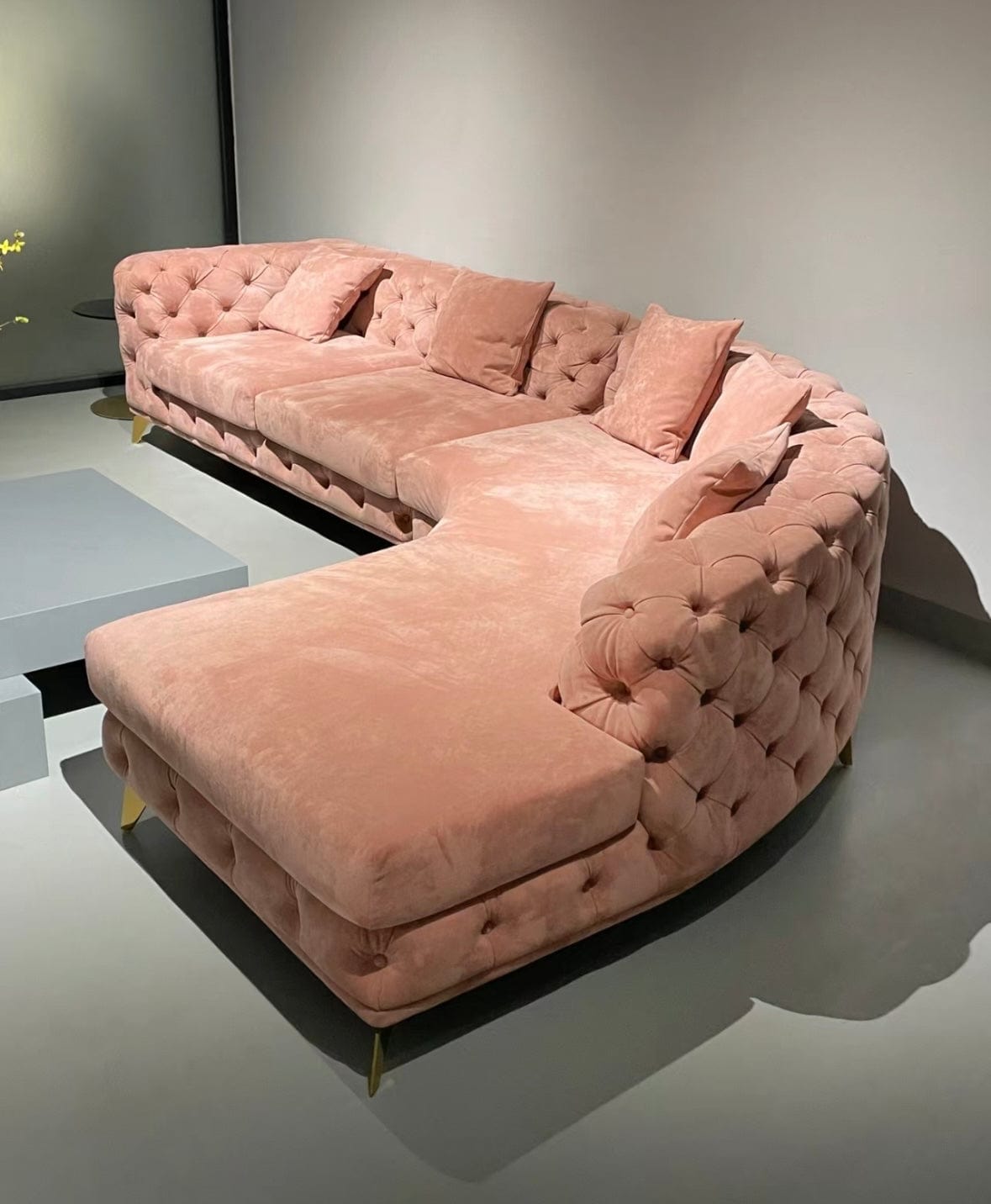 Home Atelier Leo Tufted Sectional Sofa