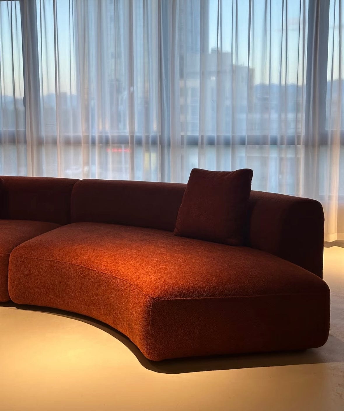 Home Atelier Liam Curve Sofa