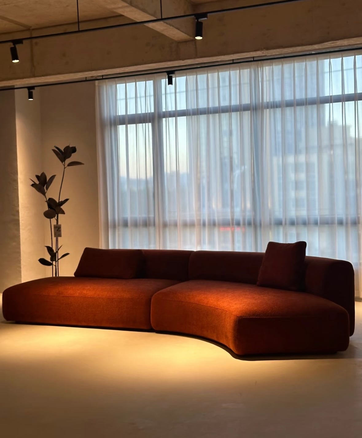 Home Atelier Liam Curve Sofa