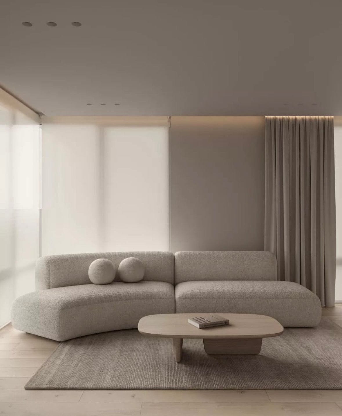 Home Atelier Liam Curve Sofa