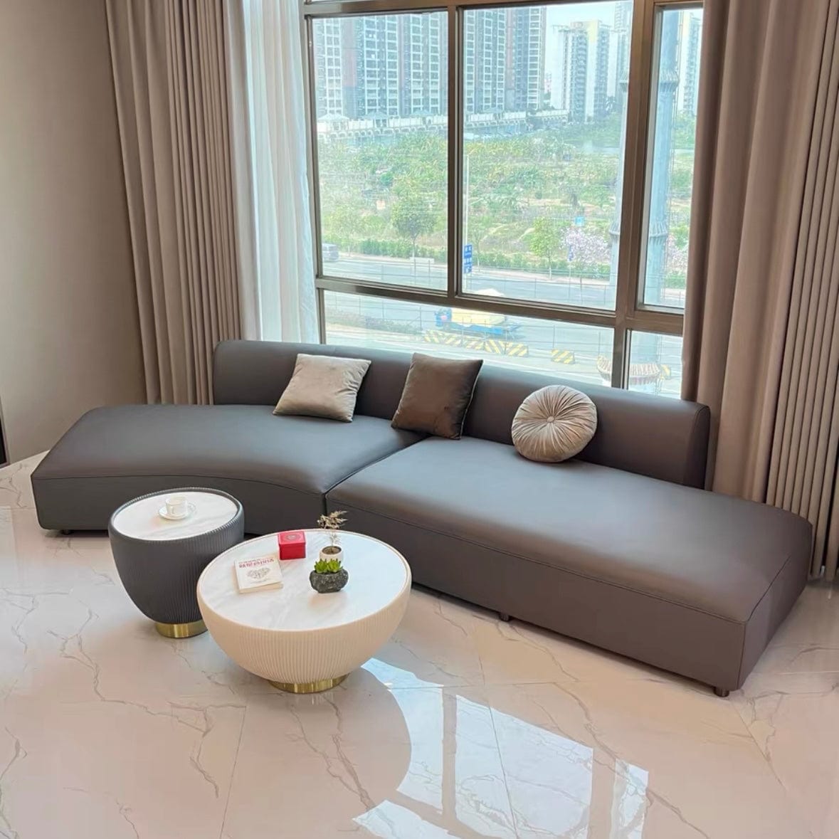 Home Atelier Liam Curve Sofa