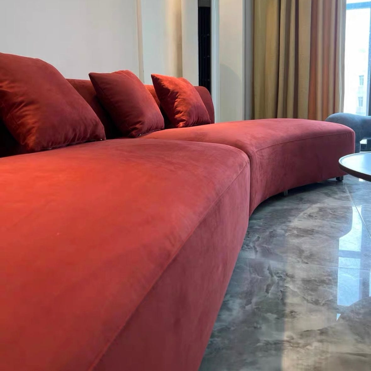 Home Atelier Liam Curve Sofa