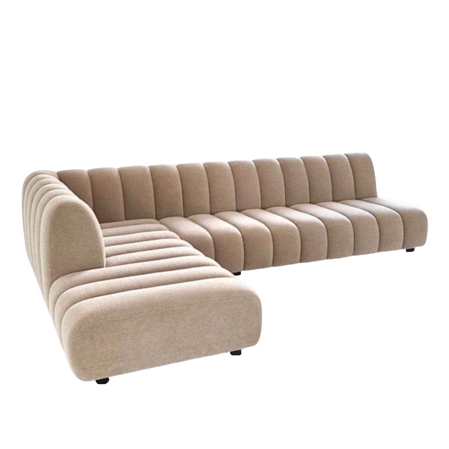 Home Atelier Lint Sectional Scratch Resistant Sofa