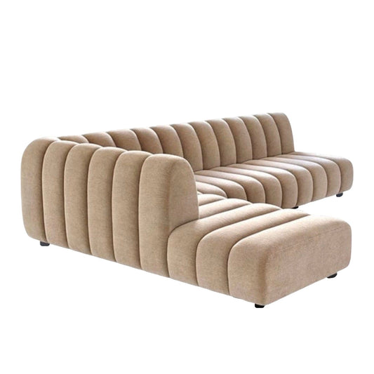 Home Atelier Lint Sectional Scratch Resistant Sofa