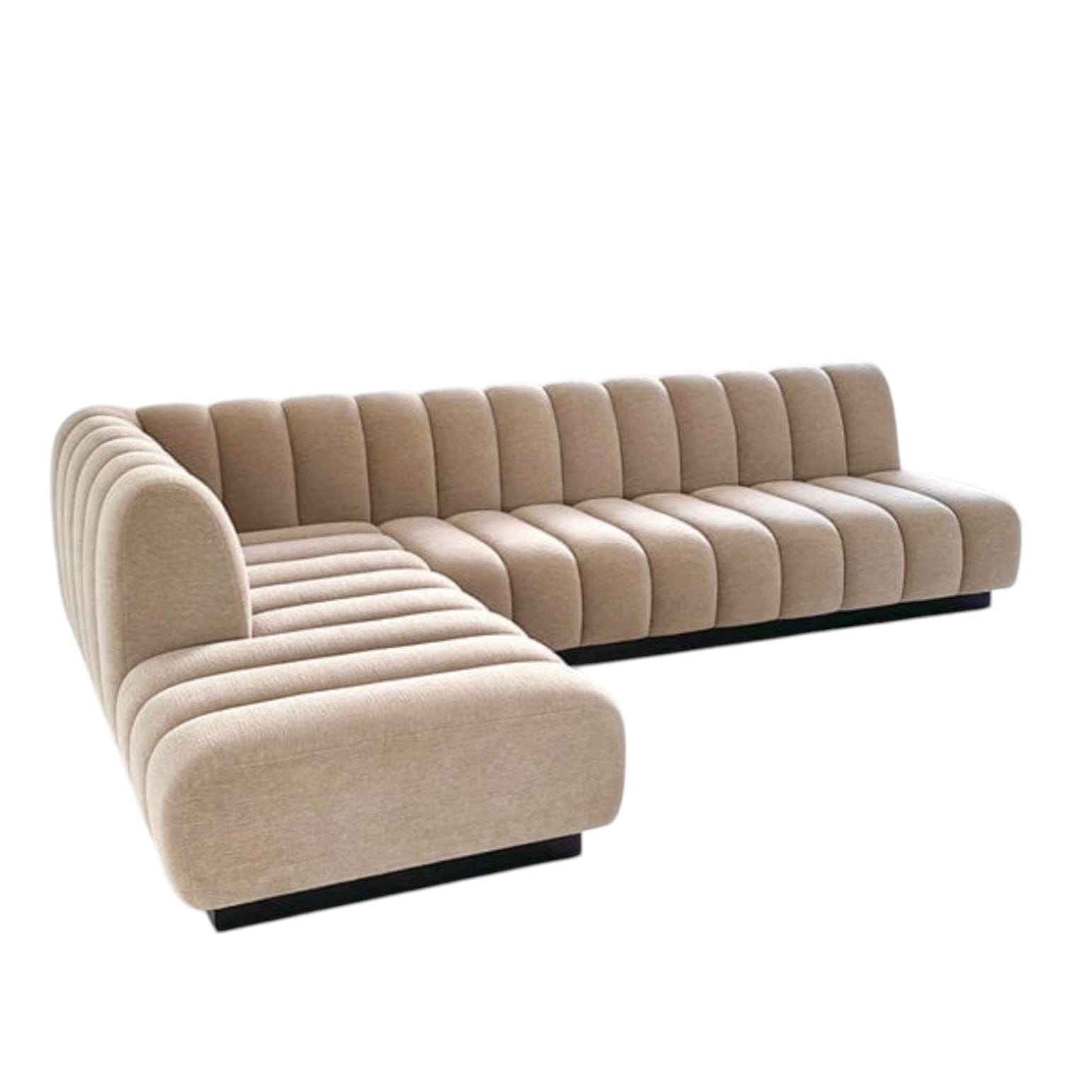 Home Atelier Lint Sectional Scratch Resistant Sofa