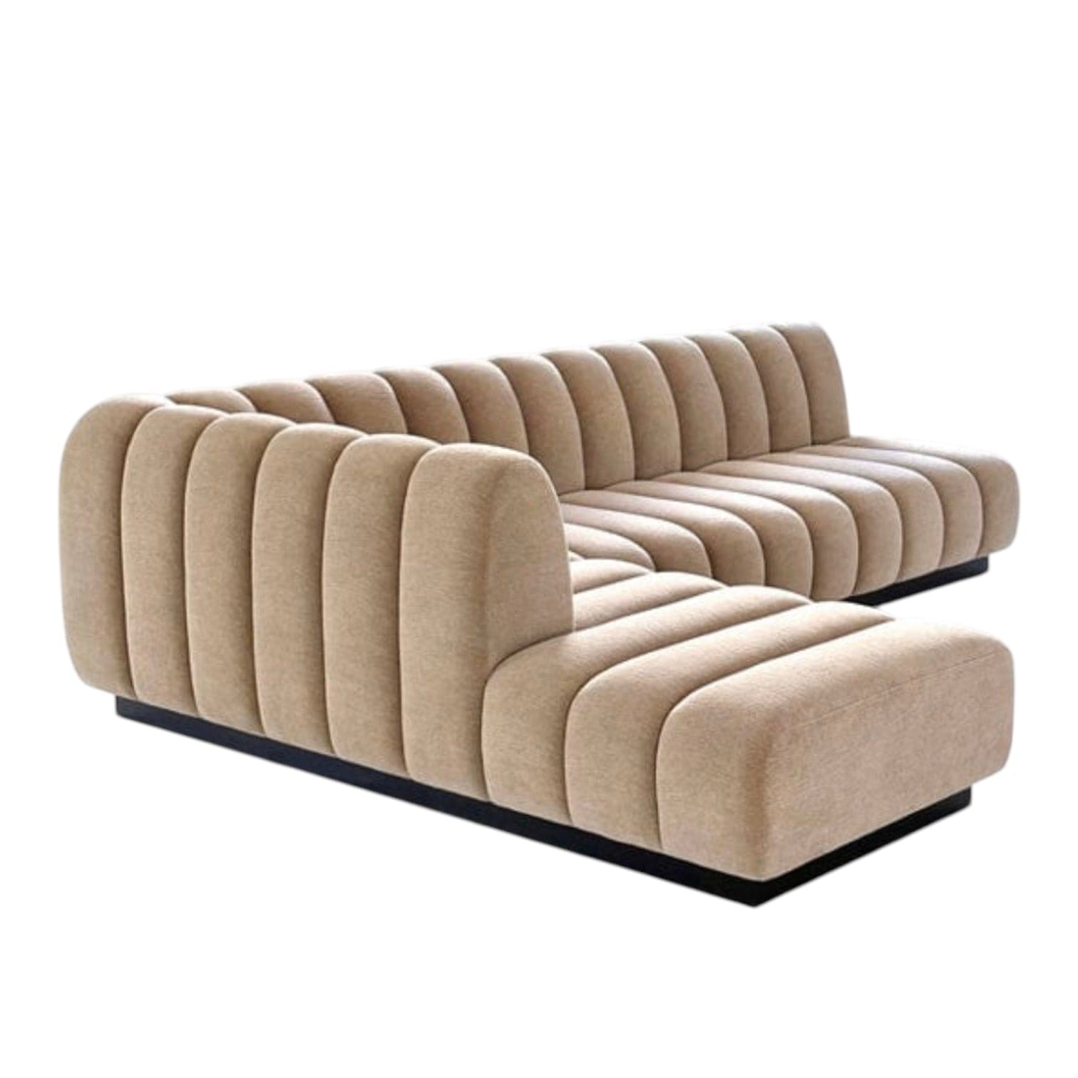 Home Atelier Lint Sectional Scratch Resistant Sofa