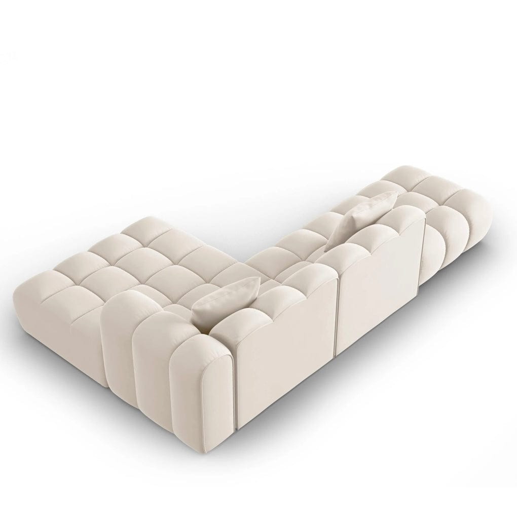 Home Atelier Lorenz Scratch Resistant Sectional Extended Chaise Sofa