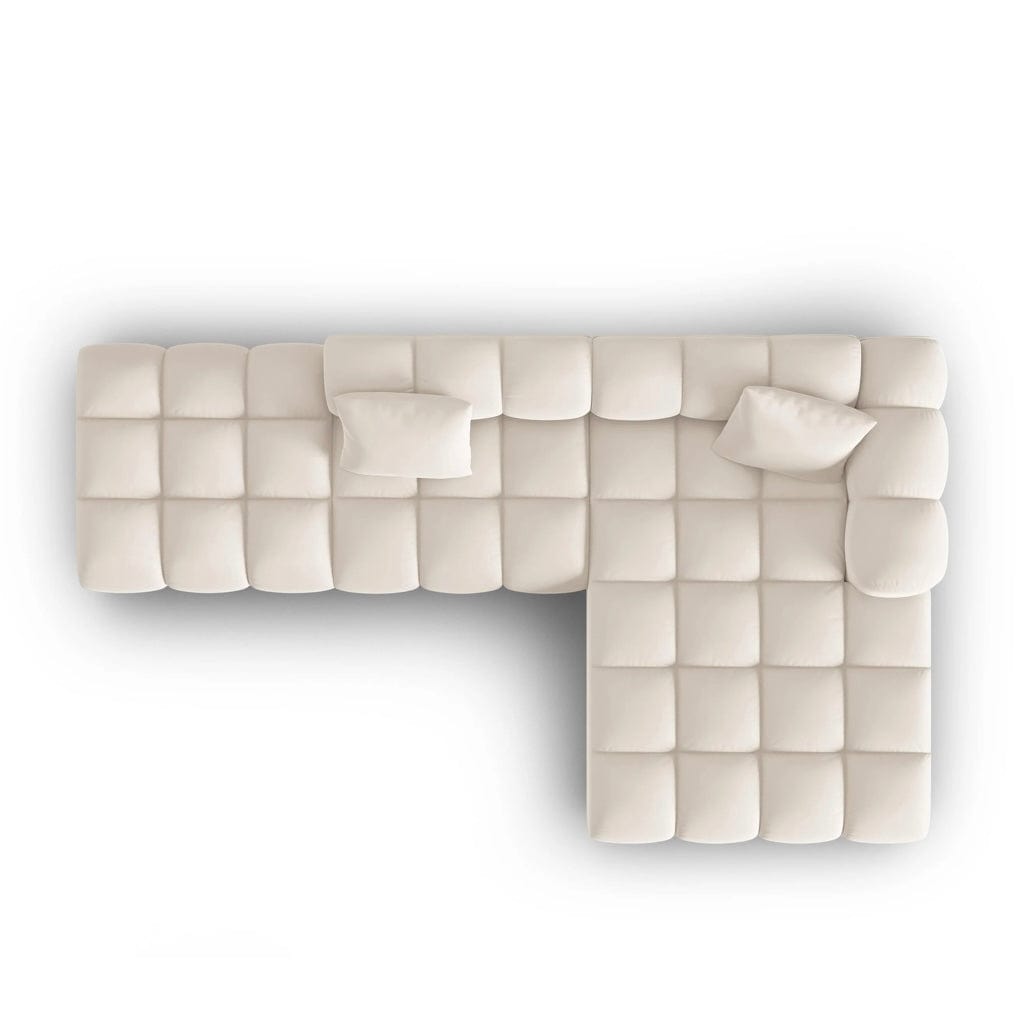 Home Atelier Lorenz Scratch Resistant Sectional Extended Chaise Sofa