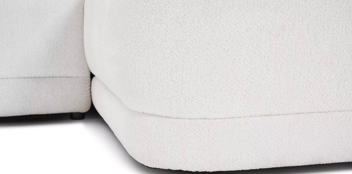 Home Atelier Louise Designer Sectional Round Chaise Sofa
