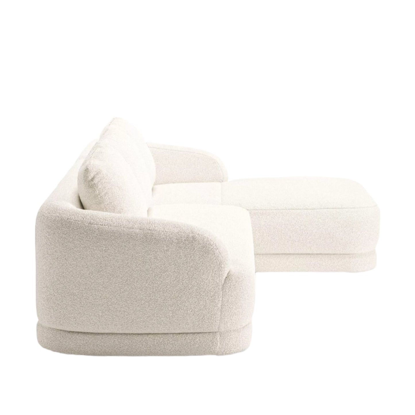 Home Atelier Louise Designer Sectional Round Chaise Sofa