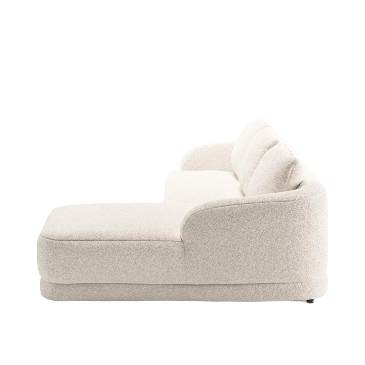 Home Atelier Louise Designer Sectional Round Chaise Sofa