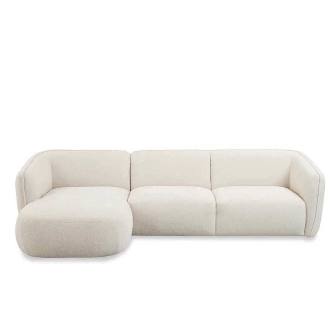 Home Atelier Lourve Designer Sectional Round Chaise Sofa
