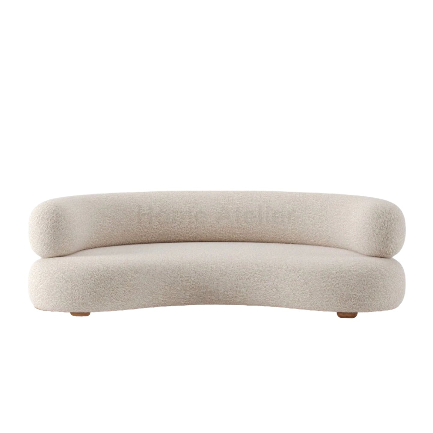 Home Atelier Lucifer Boucle Curve Sofa
