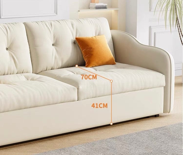Home Atelier Magdeline Scratch Resistant Storage Sofa Bed
