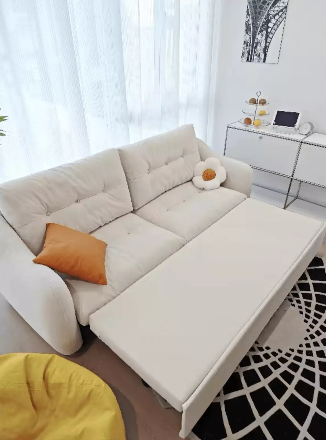 Home Atelier Magdeline Scratch Resistant Storage Sofa Bed