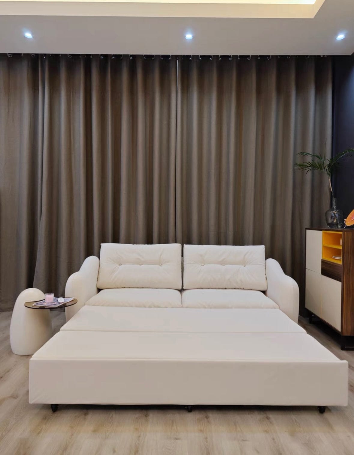 Home Atelier Magdeline Scratch Resistant Storage Sofa Bed