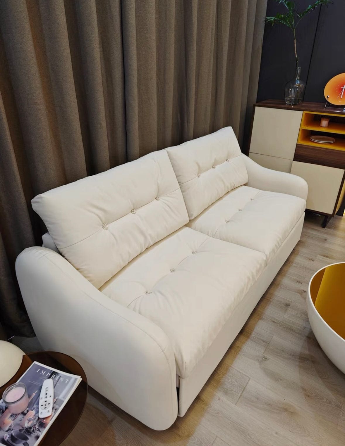 Home Atelier Magdeline Scratch Resistant Storage Sofa Bed