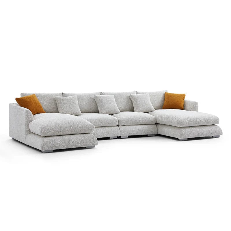 Home Atelier Maison Performance Boucle Sectional U-shape Sofa