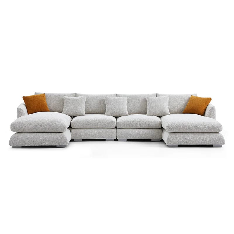 Home Atelier Maison Performance Boucle Sectional U-shape Sofa