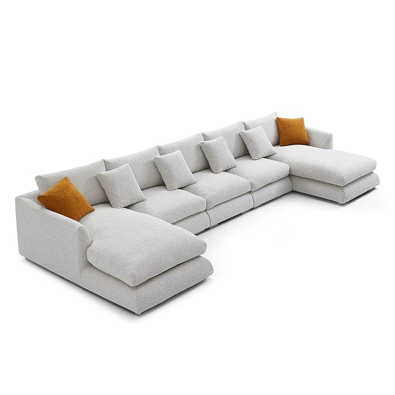 Home Atelier Maison Performance Boucle Sectional U-shape Sofa