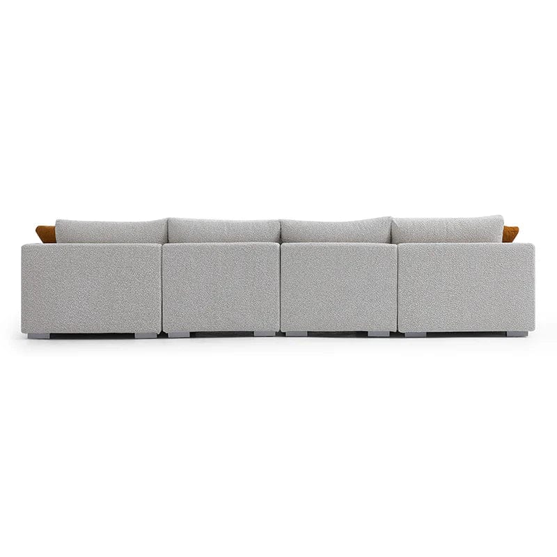 Home Atelier Maison Performance Boucle Sectional U-shape Sofa