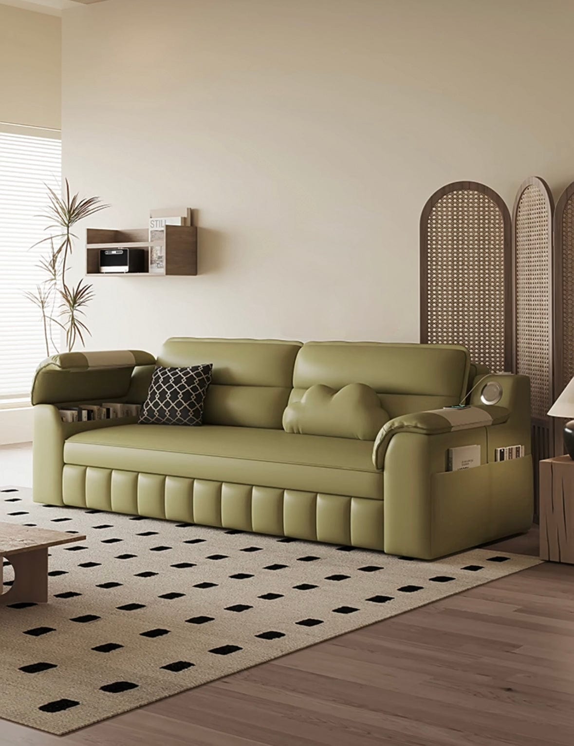 Home Atelier Mariano Scratch Resistant Storage Sofa Bed