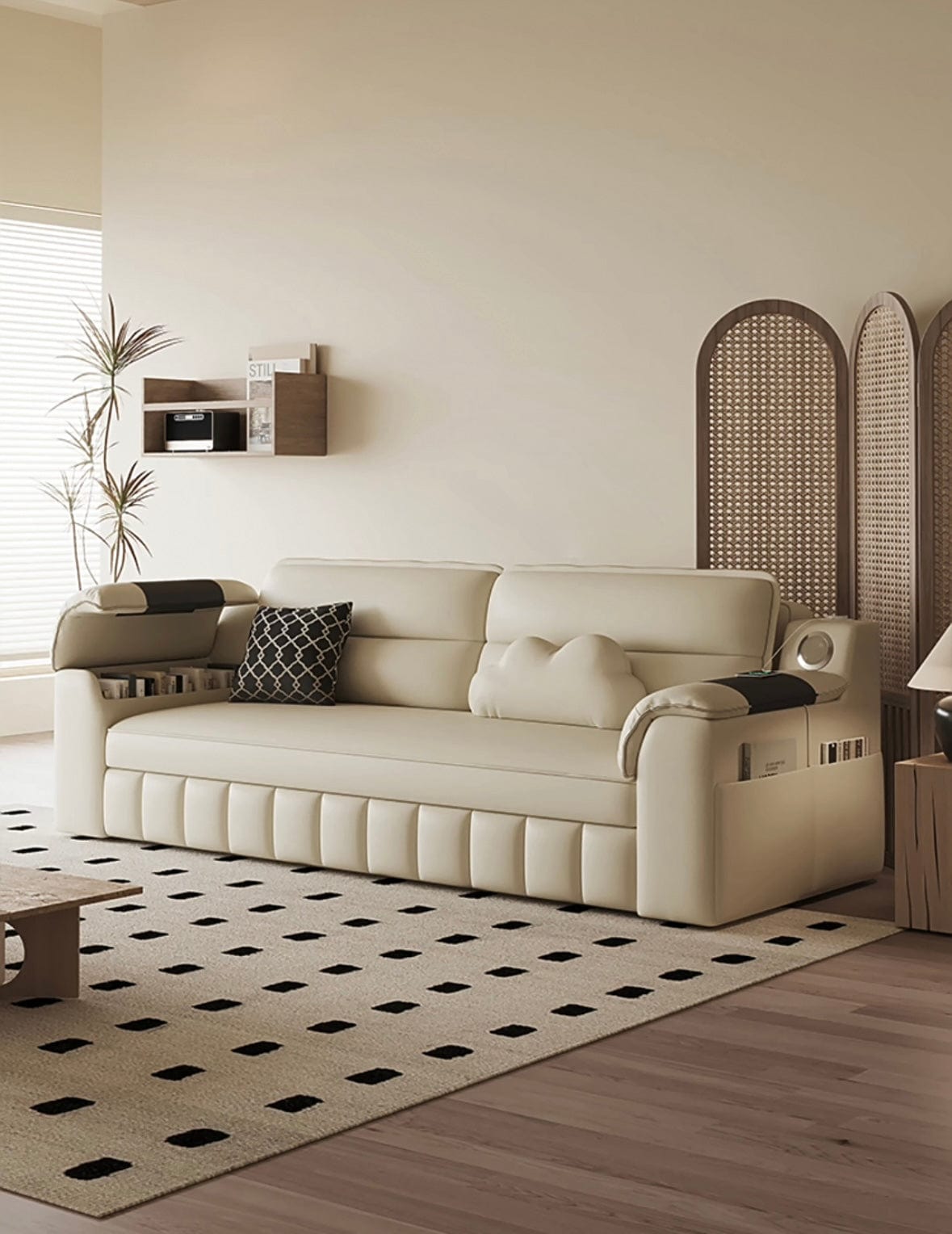 Home Atelier Mariano Scratch Resistant Storage Sofa Bed