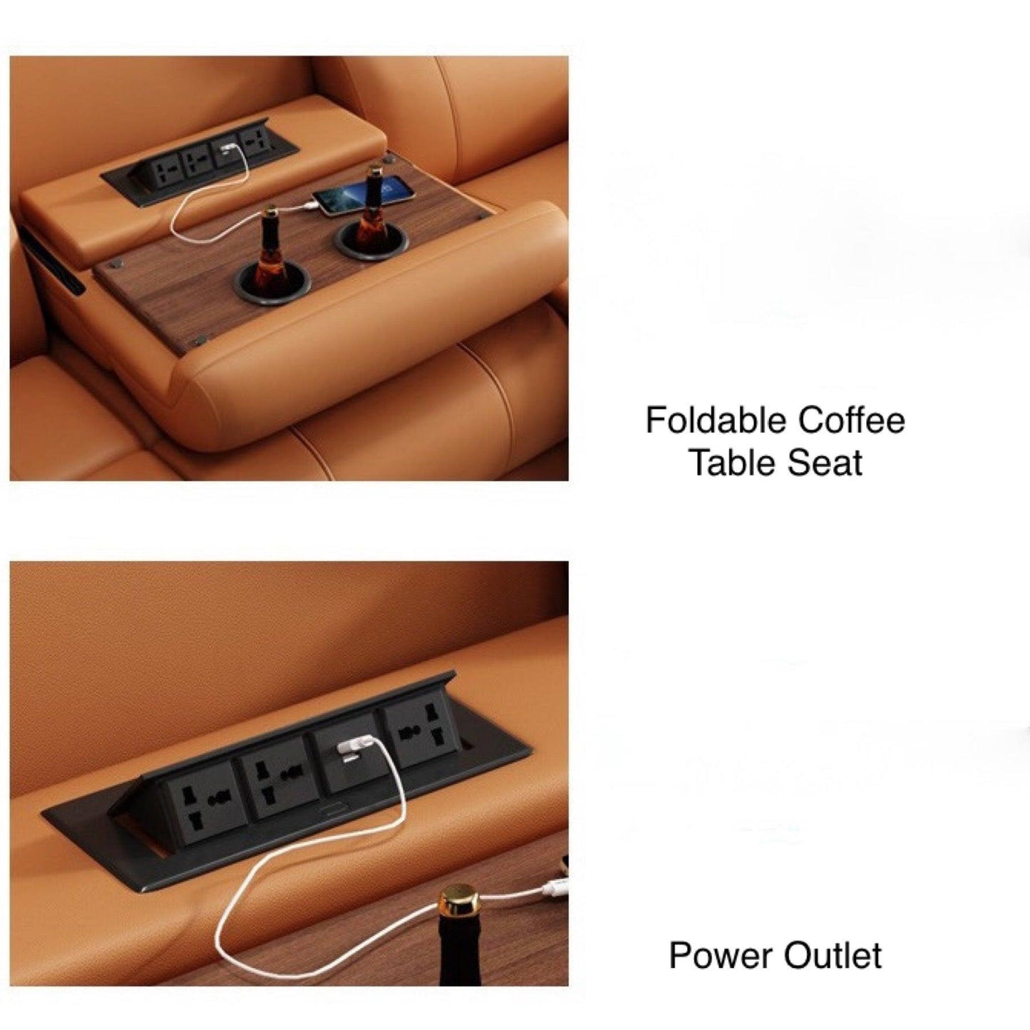 Home Atelier Mark Recliner Sofa