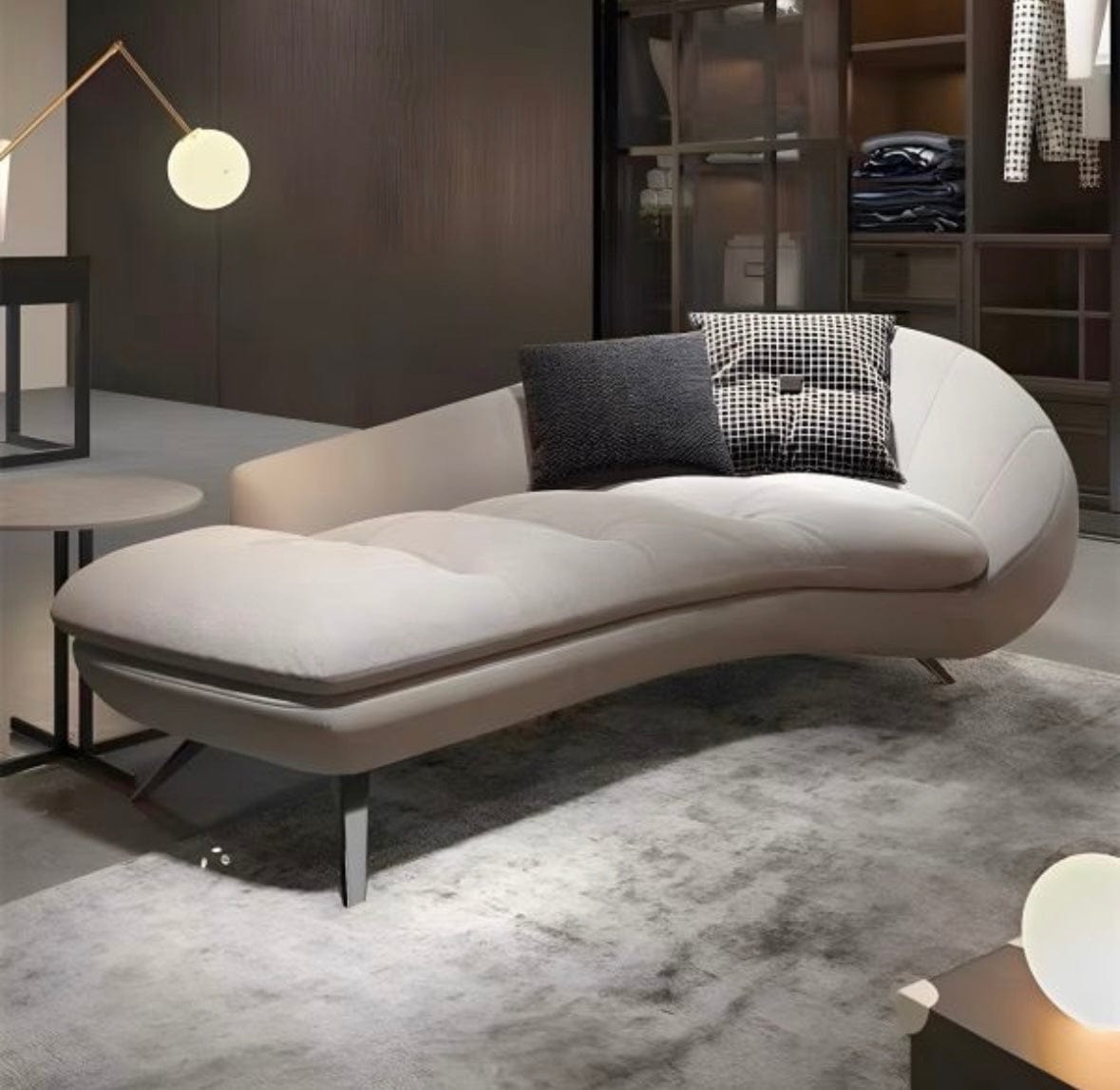 Home Atelier Markus Scratch Resistant Lounge Chaise Sofa