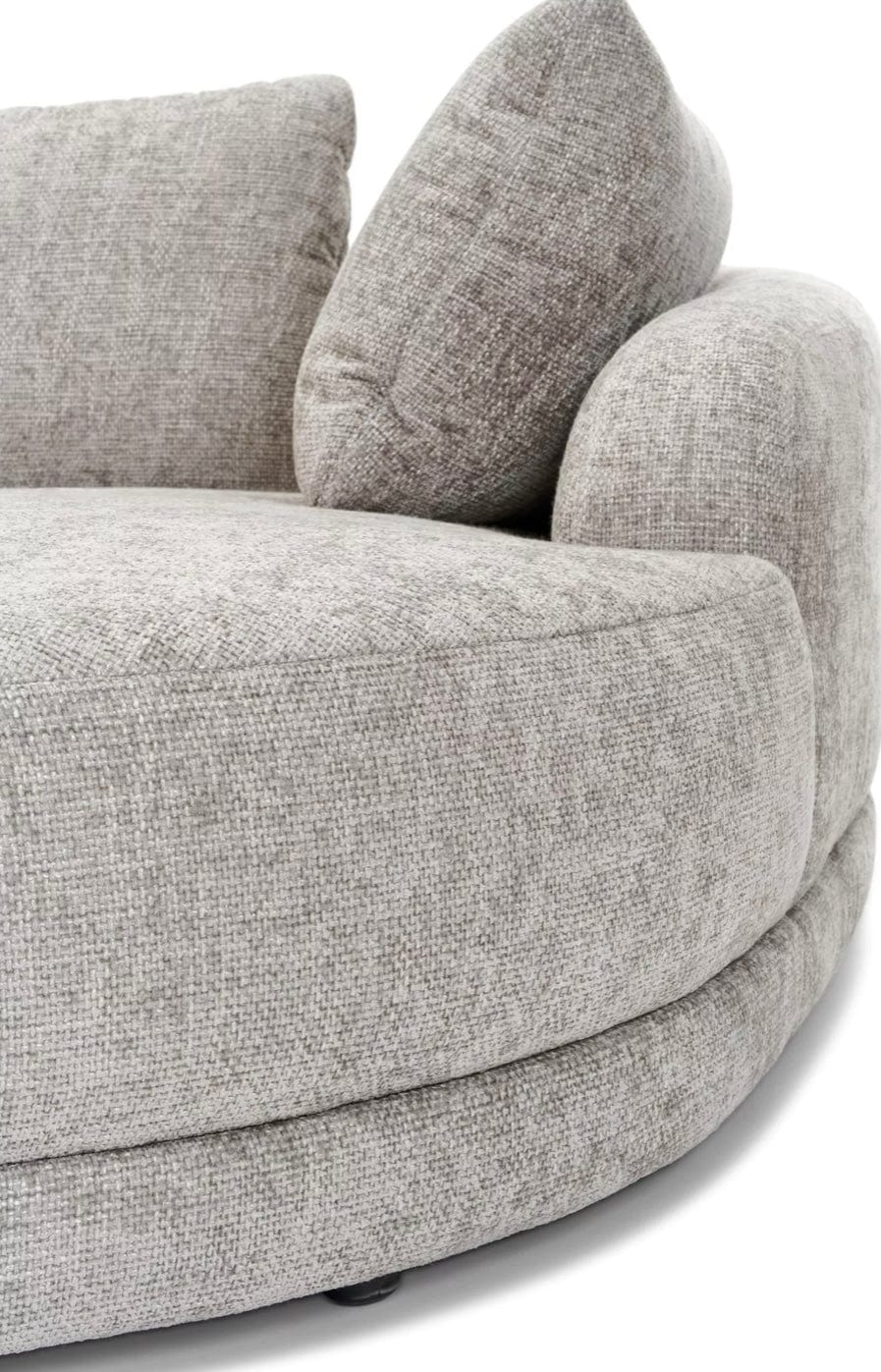 Home Atelier Matt Designer Sectional Round Chaise Sofa