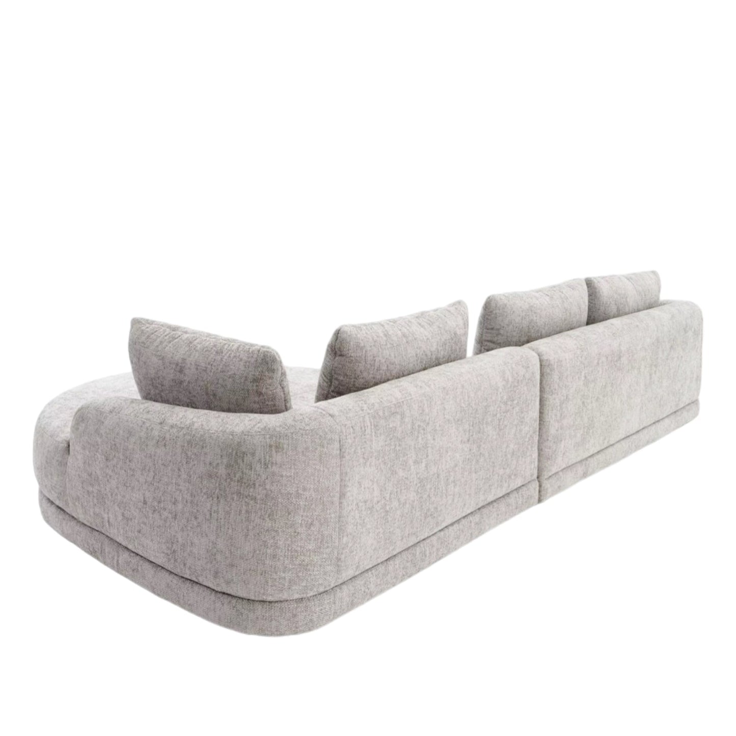 Home Atelier Matt Designer Sectional Round Chaise Sofa