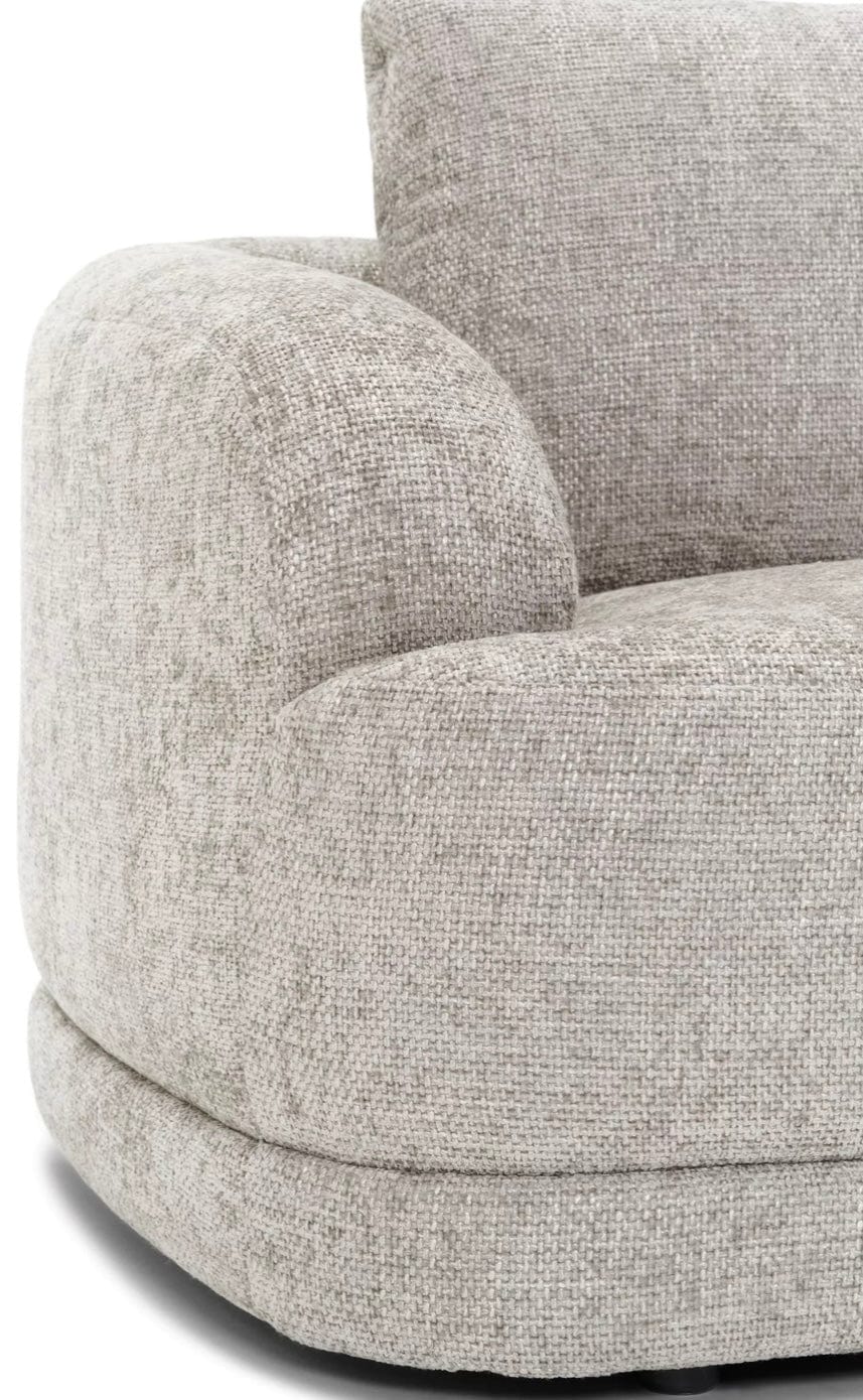Home Atelier Matt Designer Sectional Round Chaise Sofa